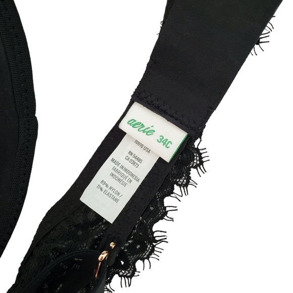 Aerie Wireless Push Up Lace Bra in Size 34C NWOT - Picture 6 of 6